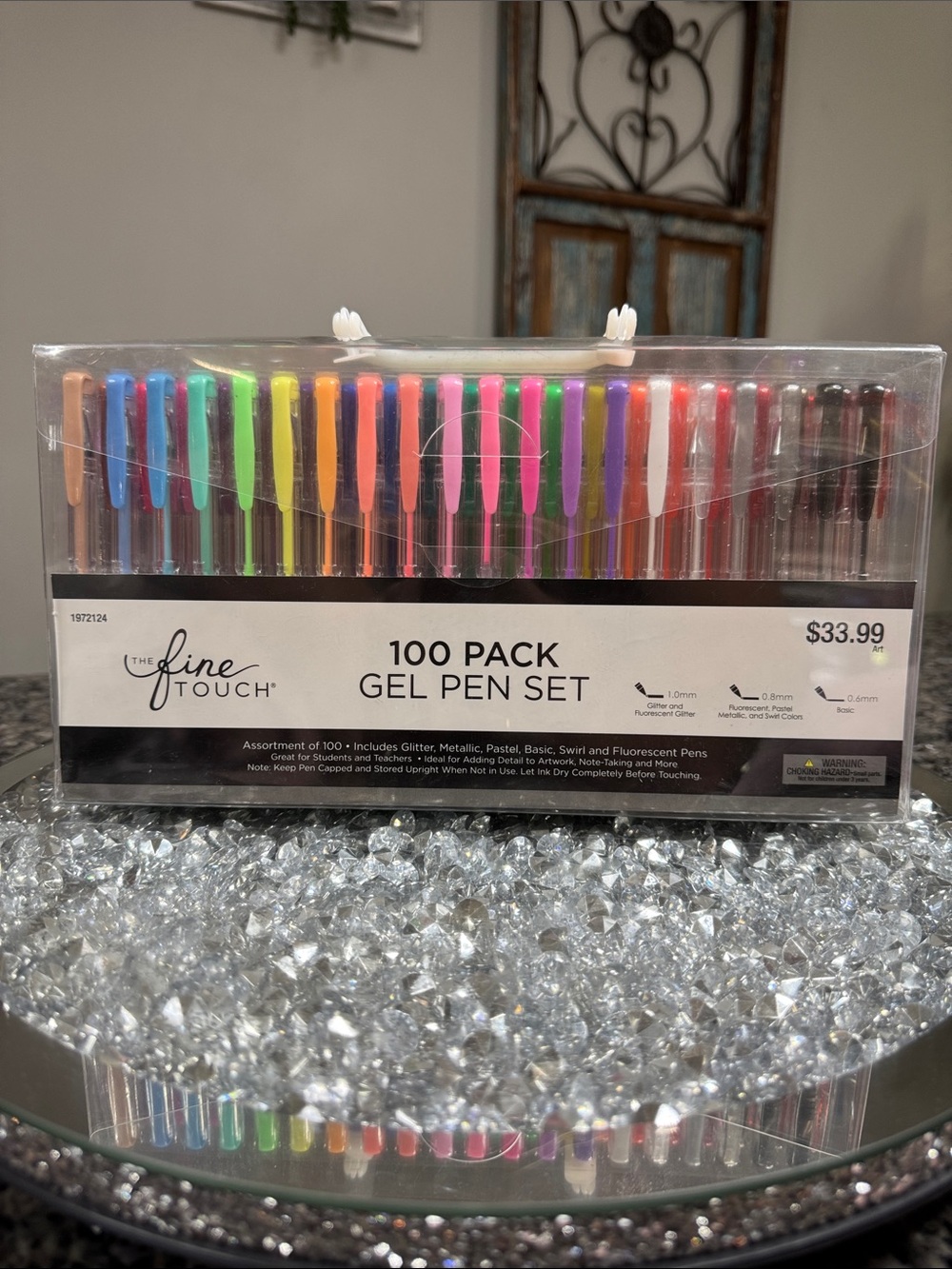100-Pack Gel Pen Set - Multicolor